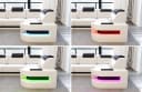 Sofa Dreams Como U-Form Ledersofa Schwarz mit LED & Schlafsofa-Funktion Bild 5