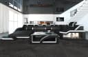 Sofa Dreams Palermo U-Form Ledersofa mit LED & Bettfunktion Bild 4