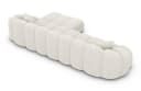 Sofa Dreams Polsterecke Rajada L Form kurz Stoff Bouclé Pearl Bild 4