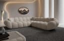 Sofa Dreams Ecksofa Maleron L-Form Boucléstoff Pearl Bild 2