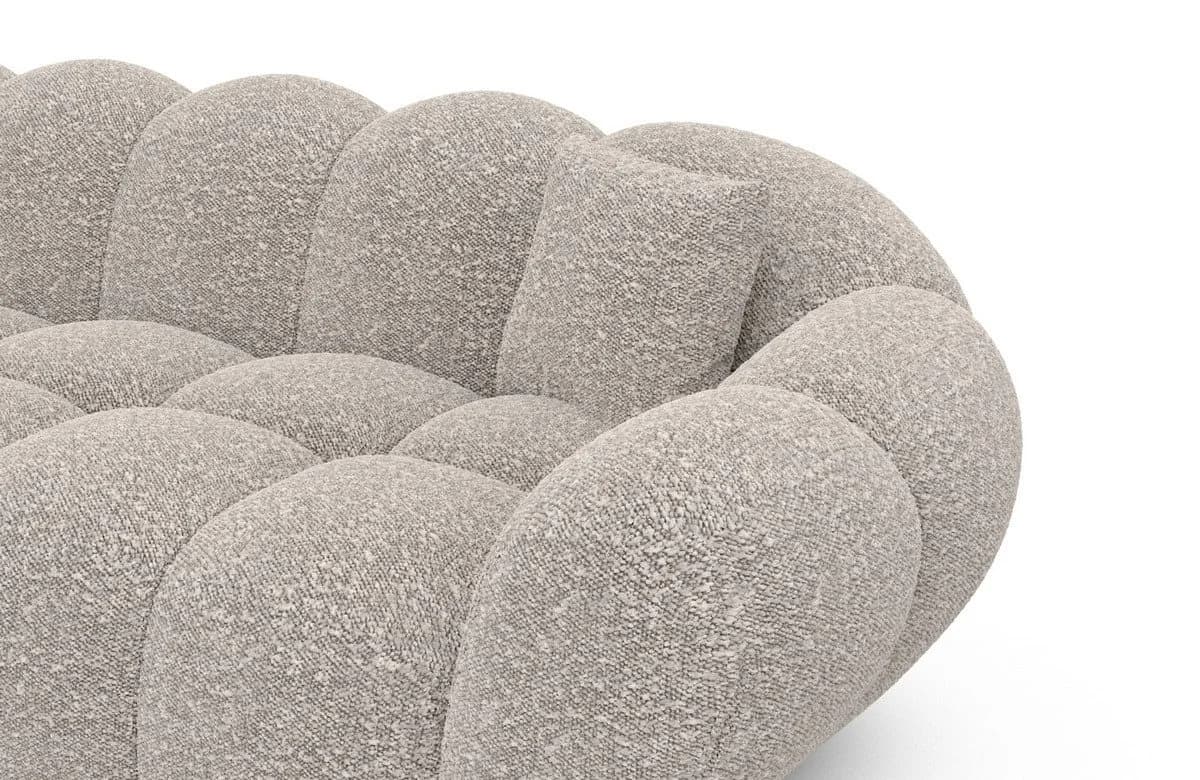 Sofa Dreams Ecksofa Maleron L-Form Boucléstoff Pearl - Bild 5