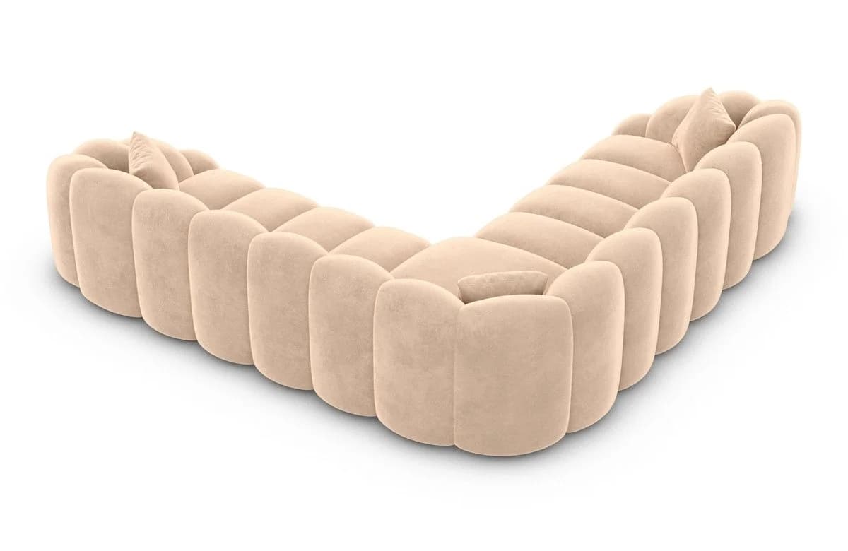 Sofa Dreams Ecksofa Rajada L Form 4-Sitzer Beige Samt - Bild 4