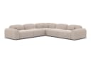 Sofa Dreams Ecksofa L-Form Stoff Barcelona Beige Polstersofa Bild 1
