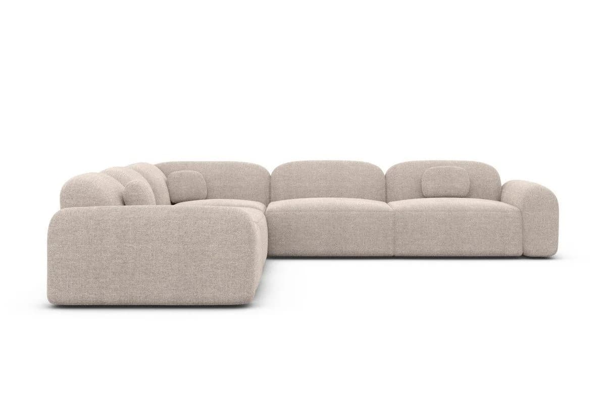 Sofa Dreams Ecksofa L-Form Stoff Barcelona Beige Polstersofa - Bild 3