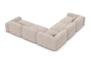 Sofa Dreams Ecksofa L-Form Stoff Barcelona Beige Polstersofa Bild 4