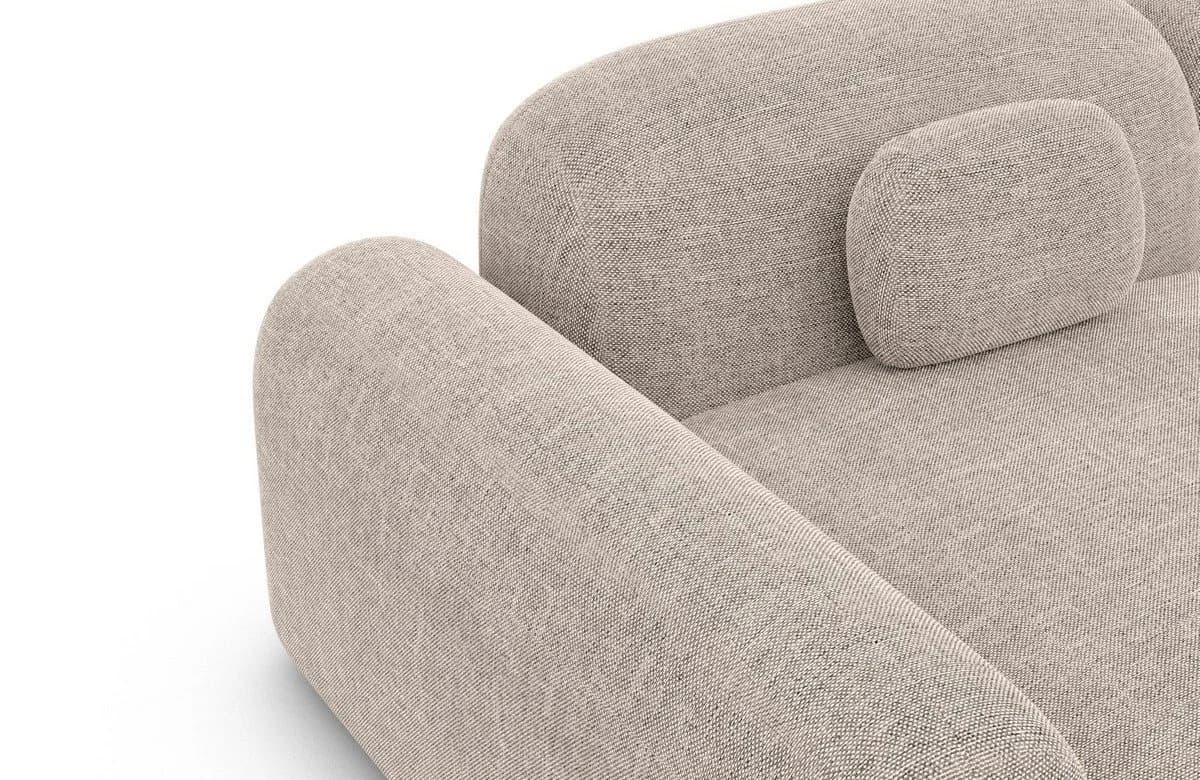 Sofa Dreams Ecksofa L-Form Stoff Barcelona Beige Polstersofa - Bild 5