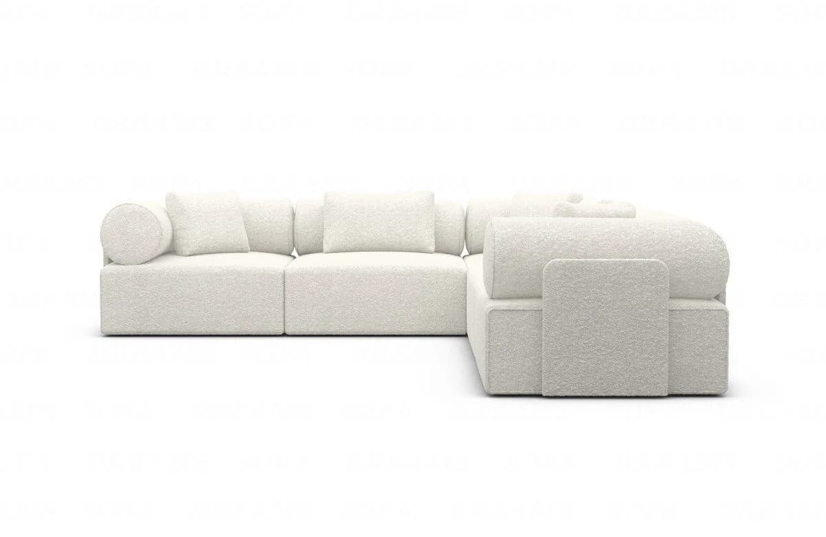 Sofa Dreams Ecksofa Laguardia L Form Beige Stoff Sofa - Bild 3