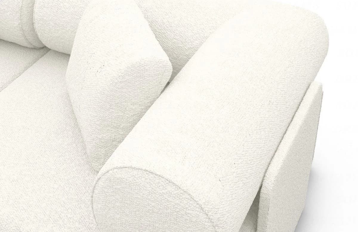 Sofa Dreams Ecksofa Laguardia L Form Beige Stoff Sofa - Bild 5