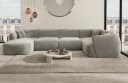 Sofa Dreams Wohnlandschaft Tabarca U-Form Polstersofa Samt grau Bild 2