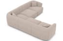 Sofa Dreams Ecksofa Stoff Eckcouch Polster Ecksofa Tabarca L Form Stoffsofa, Loungesofa Bild 4