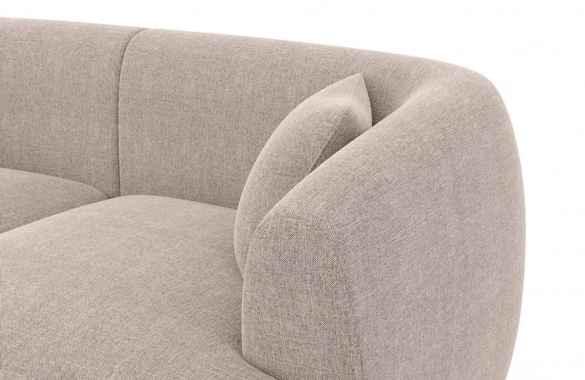 Sofa Dreams Ecksofa Stoff Eckcouch Polster Ecksofa Tabarca L Form Stoffsofa, Loungesofa - Bild 5