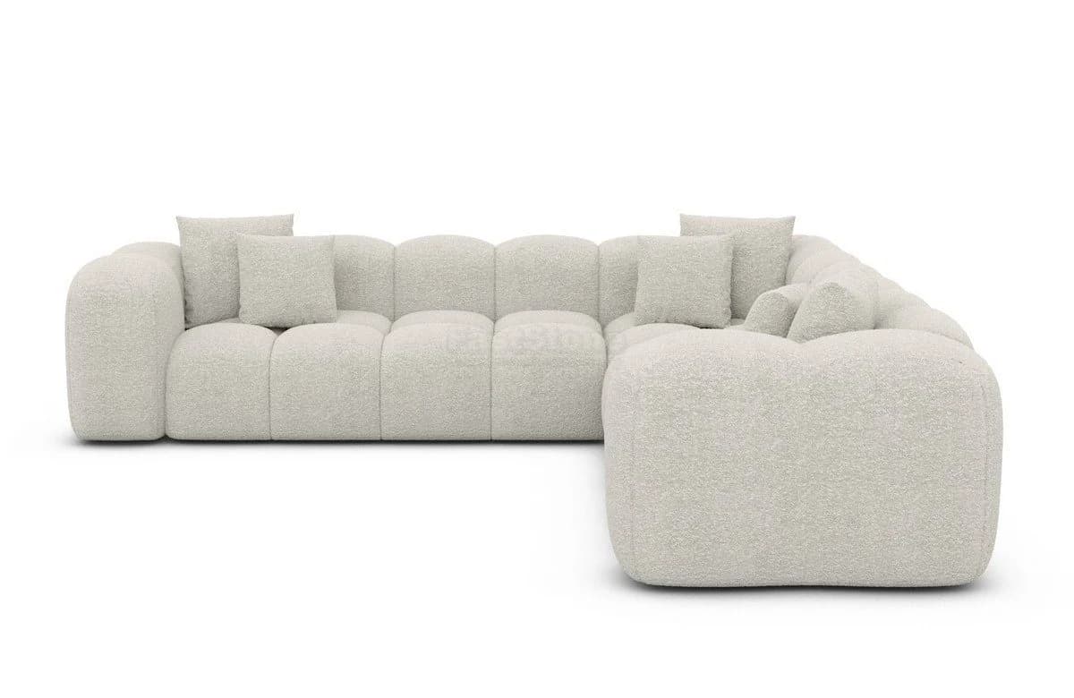 Sofa Dreams Ecksofa Formentera L-Form Beige Stoff - Bild 3