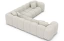 Sofa Dreams Ecksofa Formentera L-Form Beige Stoff Bild 4