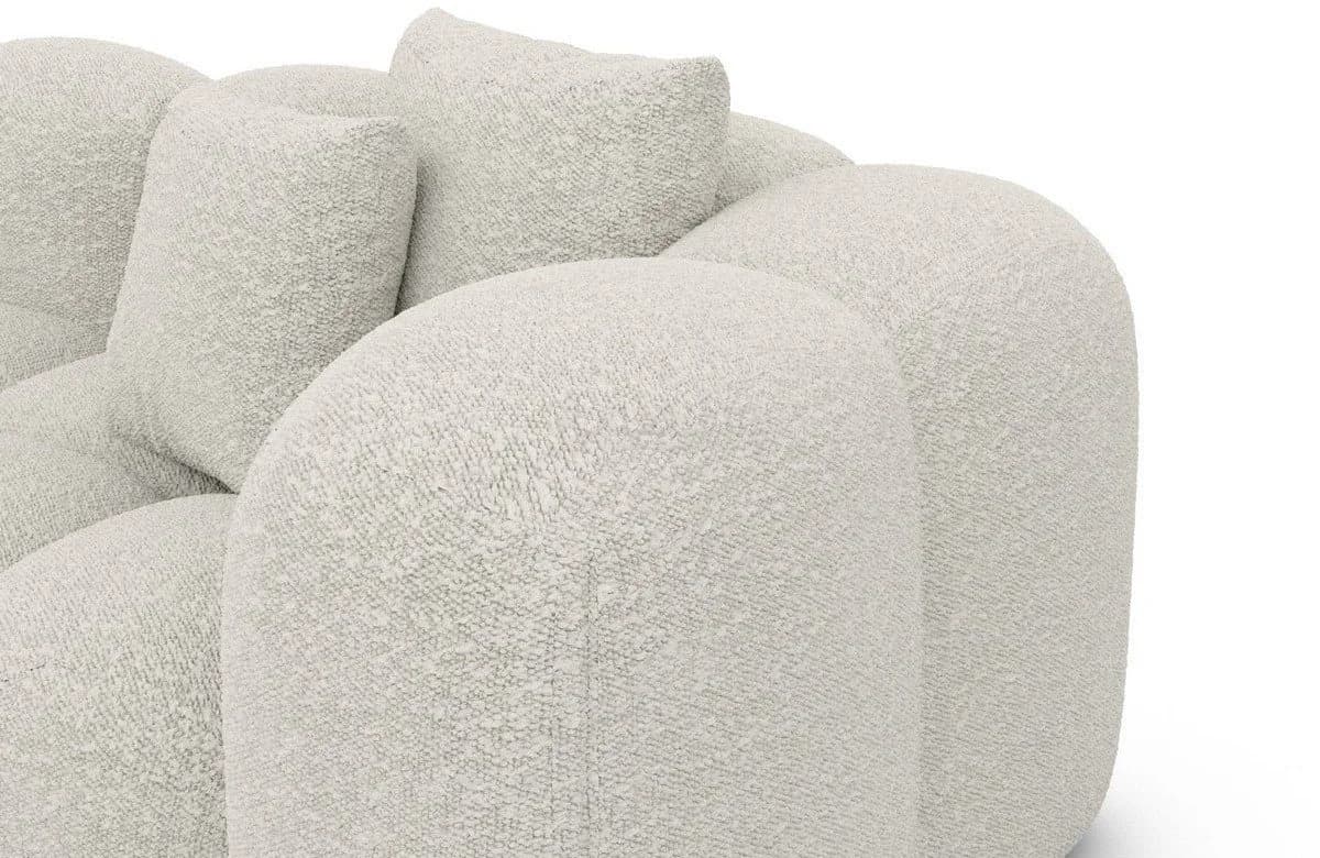 Sofa Dreams Ecksofa Formentera L-Form Beige Stoff - Bild 5