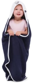 Be Mammy Kapuzenhandtuch Babyhandtuch Dunkelblau Frottee Bild 4