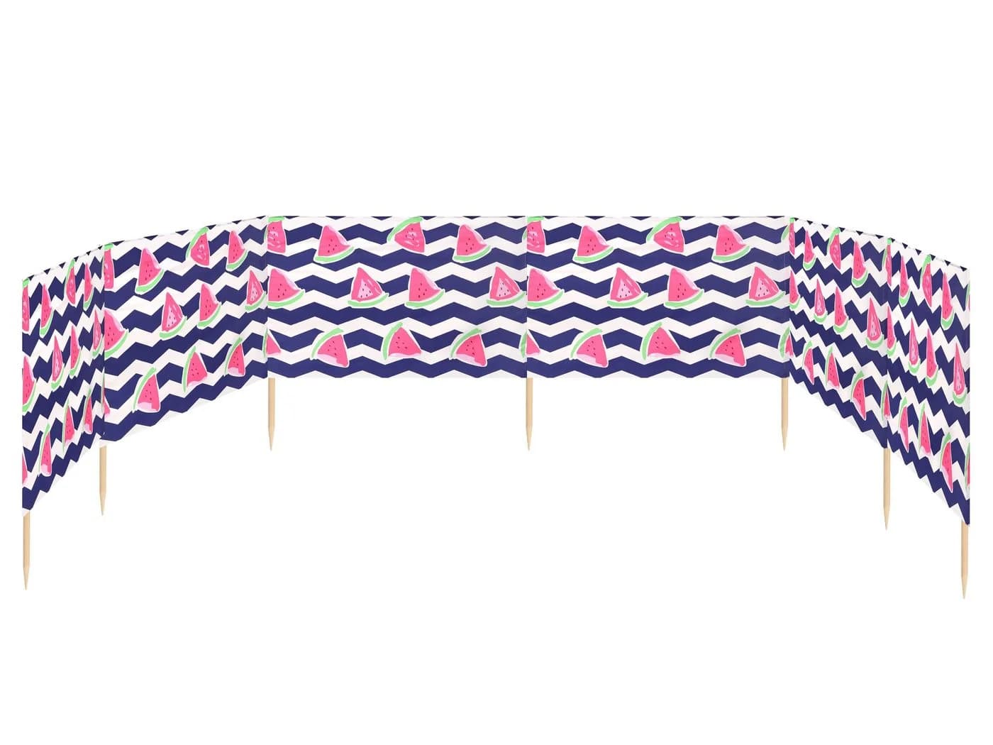 Ladeheid Strand Windschutz Sichtschutz 4m Bunt