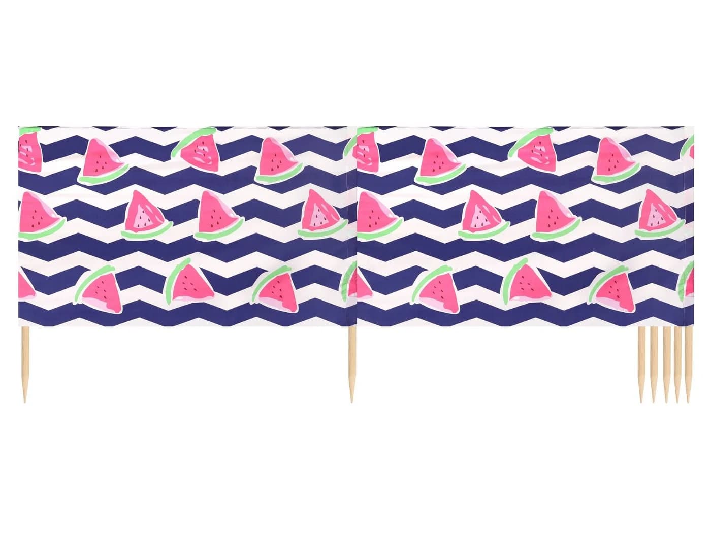 Ladeheid Strand Windschutz Sichtschutz 4m Bunt - Bild 2