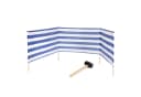 Garronda Windschutz Strand Sichtschutz 4m bunt mit Gummihammer Bild 1