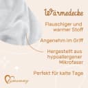 Be Mammy Wohndecke Warme Kuscheldecke Babydecke Grau Elefant Bild 3