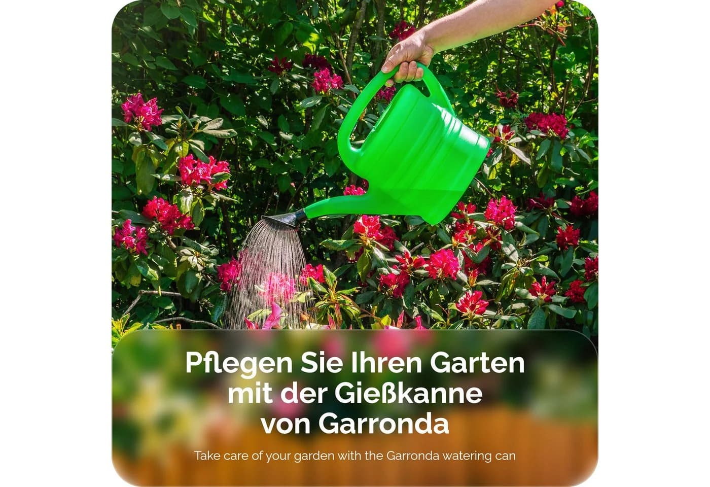 Garronda Ersatzbrause für Gießkannen Schwarz GD-0081 - Bild 5