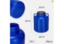 Garronda Regentonne 80L Blau BPA-frei mit Deckel Bild 3