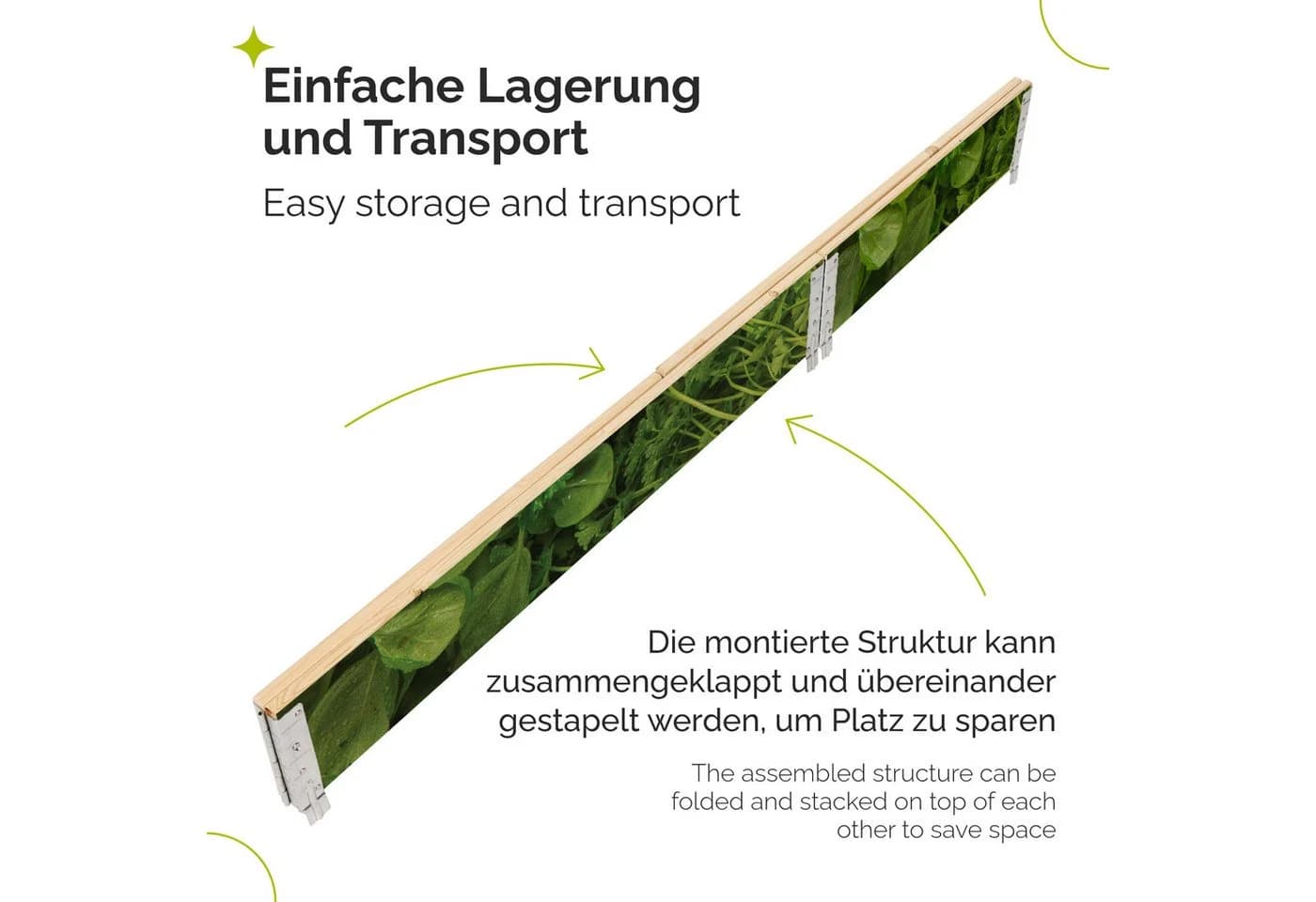 Garronda Holzaufsatzrahmen mit Print Skandinavisches Nadelholz - Bild 5