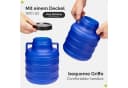 Garronda Regentonne Set 5x 5L BPA-frei HDPE Kunststoff blau Bild 4