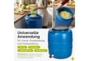 Garronda Regentonne 15 L Weithalsfass HDPE Kunststofffass Wasserbehälter Bild 5