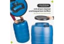 Garronda Regentonne 120 L Weithalsfass HDPE Blau Bild 3