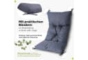 Garronda Bankauflage Marineblau Outdoor Kissen UV-beständig Bild 3