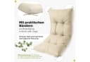 Garronda Bankauflage Outdoor 120 cm Braun UV-beständig Bild 3