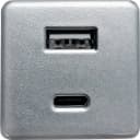 ED EXCITING DESIGN Moon Nachtschrank Anthrazit mit LED und USB Bild 4