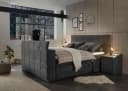 Boxspringbett ED EXCITING DESIGN Denver grau inkl. Motor & TV-Halterung Bild 3