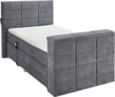 Boxspringbett ED EXCITING DESIGN Denver grau inkl. Motor & TV-Halterung Bild 1
