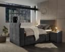 Boxspringbett ED EXCITING DESIGN Denver grau inkl. Motor & TV-Halterung Bild 2
