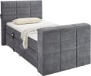 Boxspringbett ED EXCITING DESIGN Denver grau inkl. Motor & TV-Halterung Bild 4