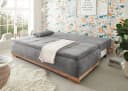 Schlafsofa ED EXCITING DESIGN Mila Grau mit Bettkasten Bild 1