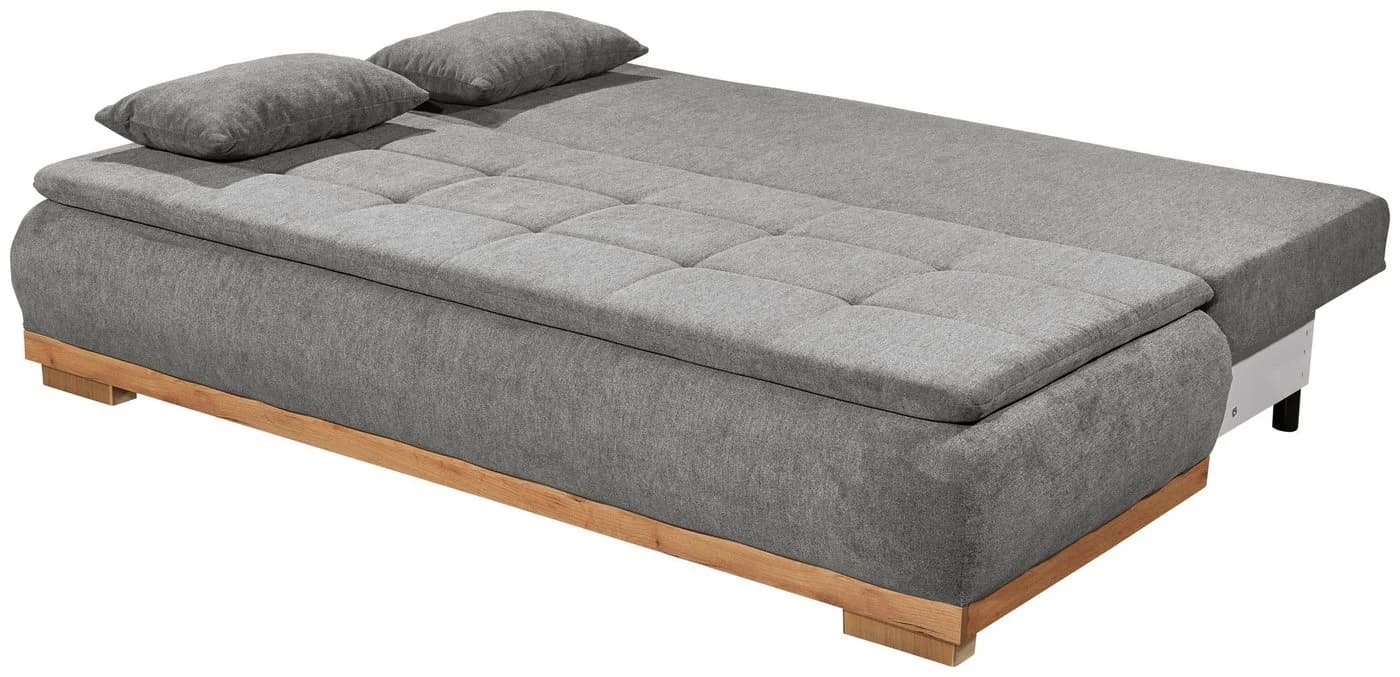 Schlafsofa ED EXCITING DESIGN Mila Grau mit Bettkasten - Bild 5