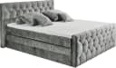 Boxspringbett ED EXCITING DESIGN Cashfield Grau mit Bettkästen Bild 1