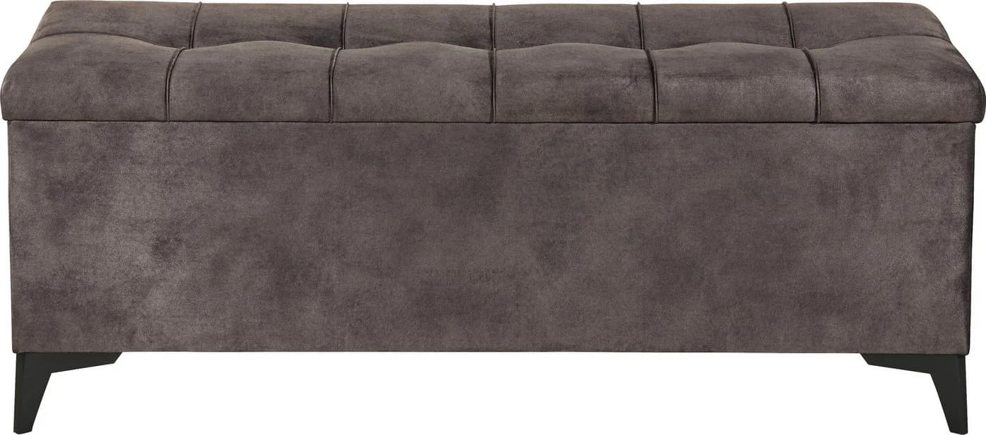 Truhenbank ED EXCITING DESIGN Oregon Braun mit Stauraum