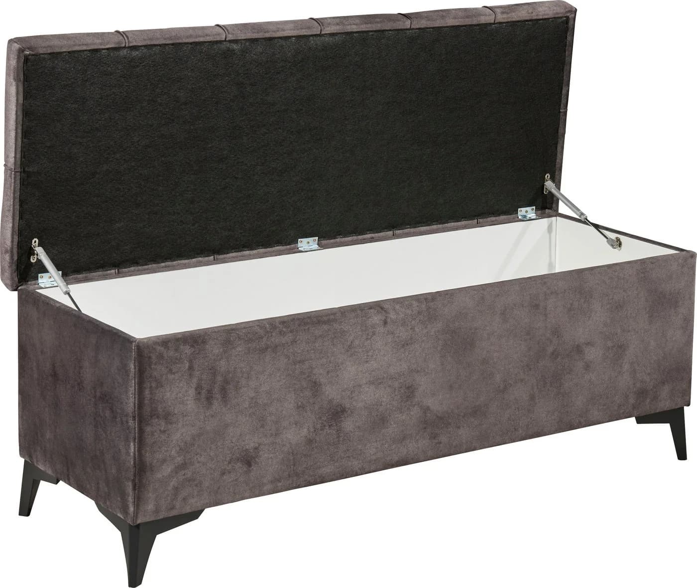 Truhenbank ED EXCITING DESIGN Oregon Braun mit Stauraum - Bild 3