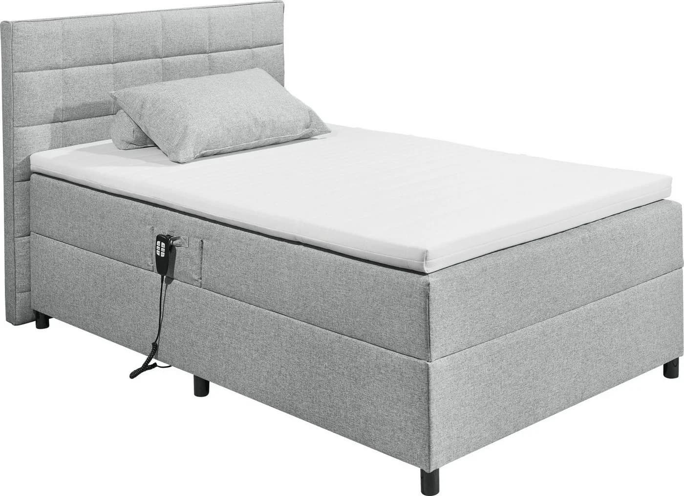 ED EXCITING DESIGN Boxbett Mariborsko Grau Elektrisch Verstellbar
