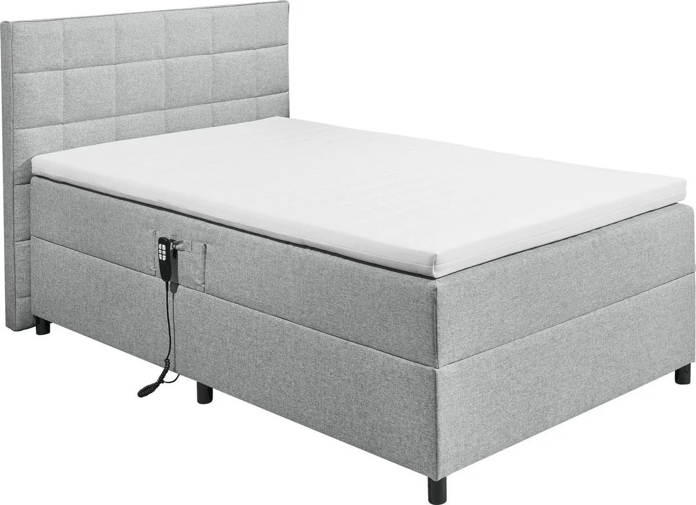 ED EXCITING DESIGN Boxbett Mariborsko Grau Elektrisch Verstellbar - Bild 3
