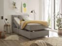 ED EXCITING DESIGN Boxbett Mariborsko Grau Elektrisch Verstellbar Bild 5