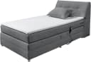 Boxspringbett Toulouse Grau Anthrazit mit Motor und Stauraum Bild 2