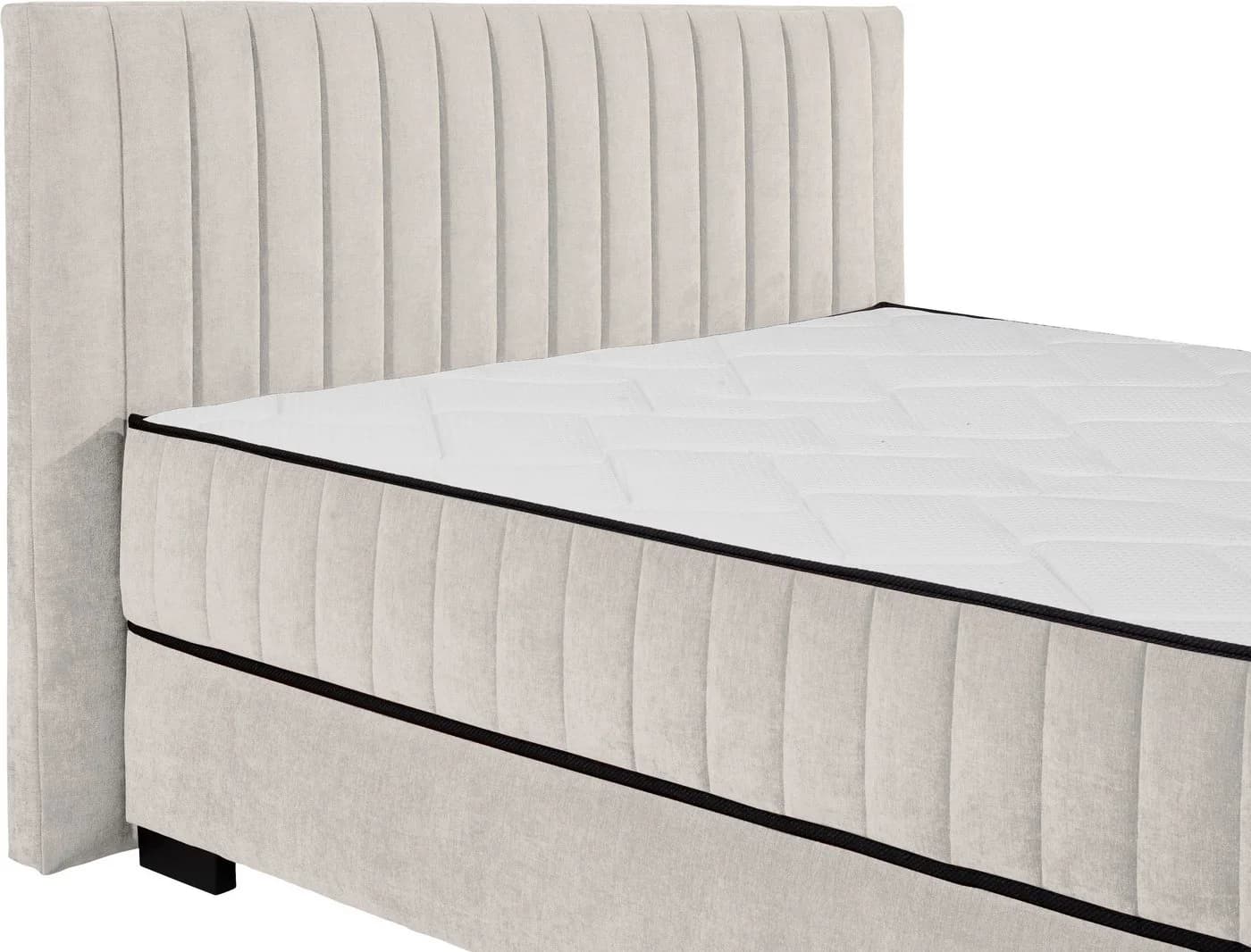 Boxbett Nagol Beige mit Bettkasten und 2 Matratzen - Bild 5