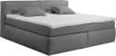 Boxspringbett Sandon Familienbett 240x200 cm Dunkelgrau Bild 1