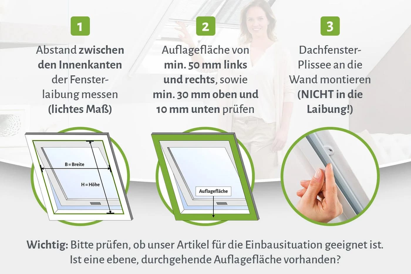 empasa Insektenschutzplissee MASTER transparent mit Alurahmen für Dachfenster - Bild 5
