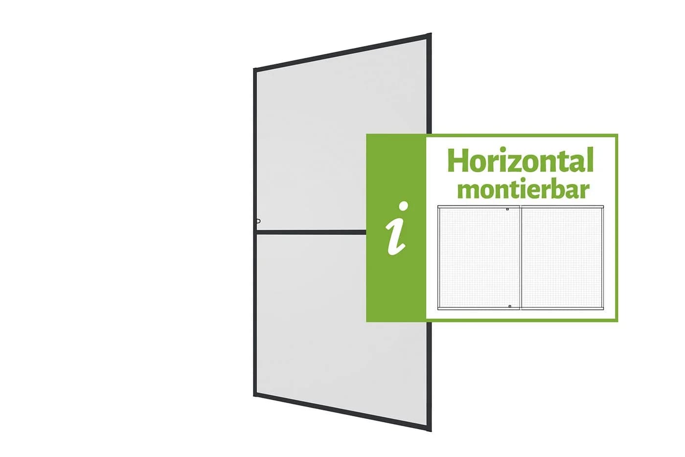 empasa Insektenschutz-Fensterrahmen MASTER SLIM XL Anthrazit Alu - Bild 3