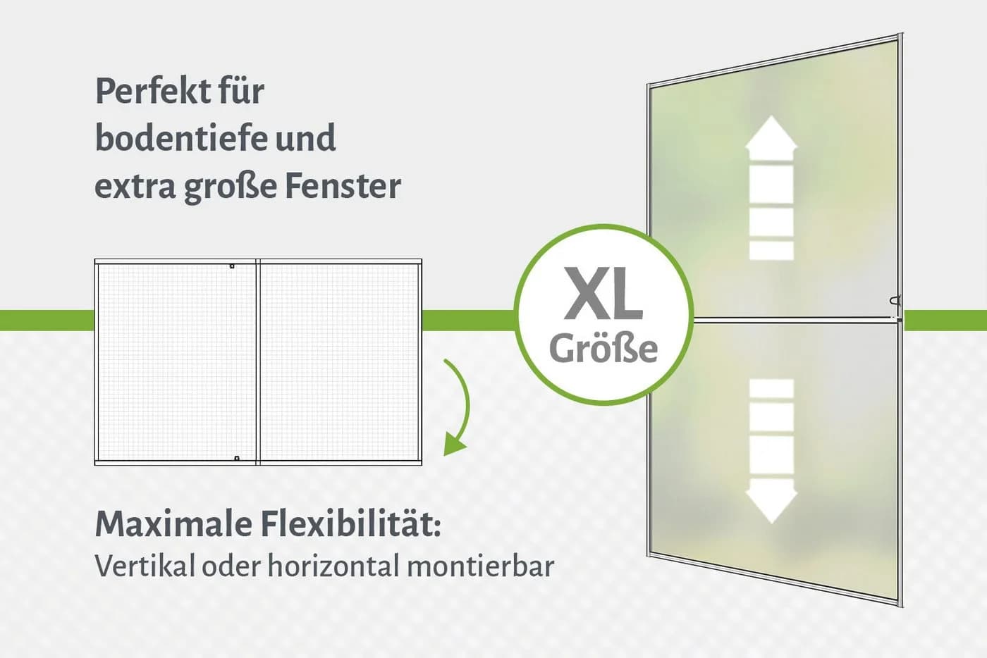 empasa Insektenschutz-Fensterrahmen MASTER SLIM XL Anthrazit Alu - Bild 4